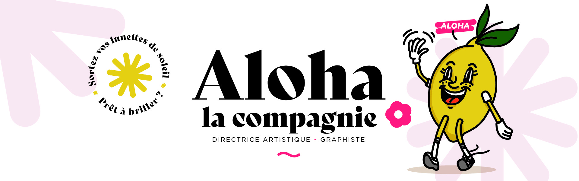 Léa DE LA CALLE - Designer grapjhique freelance à Rennes - Bannière site web - Logo et identité visuelle